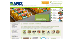 Desktop Screenshot of apexpackagingcorp.com